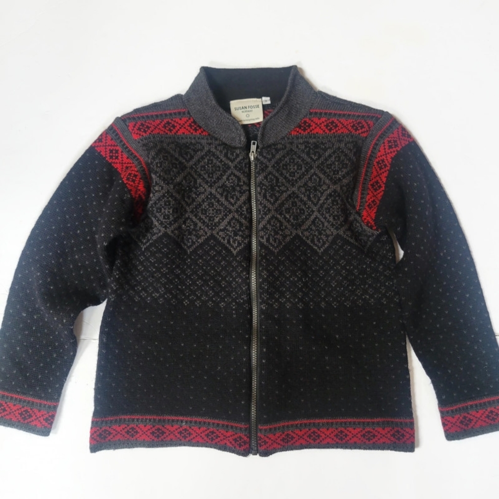 Susan Fosse Norwegian Cardigan Sweater